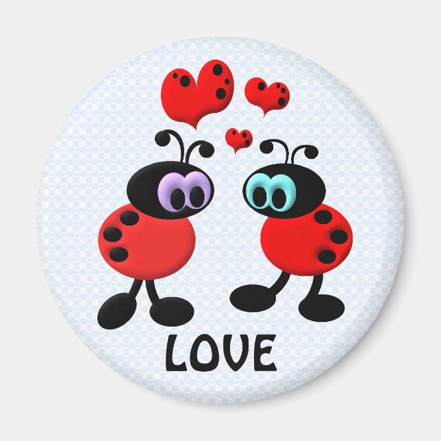 Little Love Bugs Magnet (Front)
