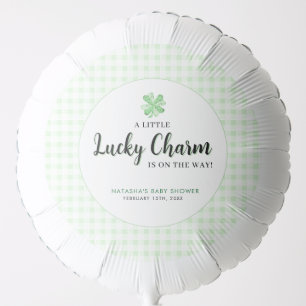 Little Lucky Charm St Patrick's Baby Shower  Balloon