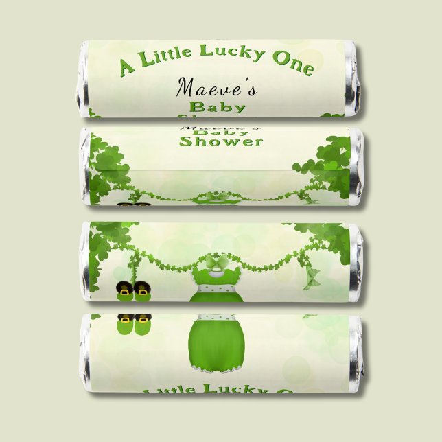 Little Lucky One Shamrock Baby Girl Outfit  Breath Savers® Mints (Creator Uploaded)