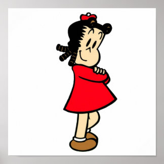 Little Lulu Posing Poster