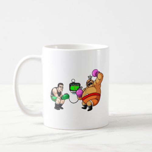 Little Mac and King Hippo  Coffee Mug