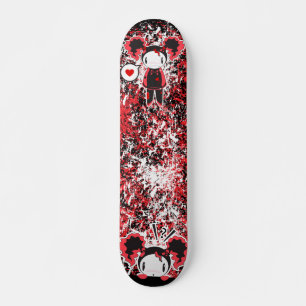 Little Mag Love and Surprised Series :: Skateboard Deck