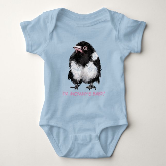 Little magpie Baby Bodysuit (Front)