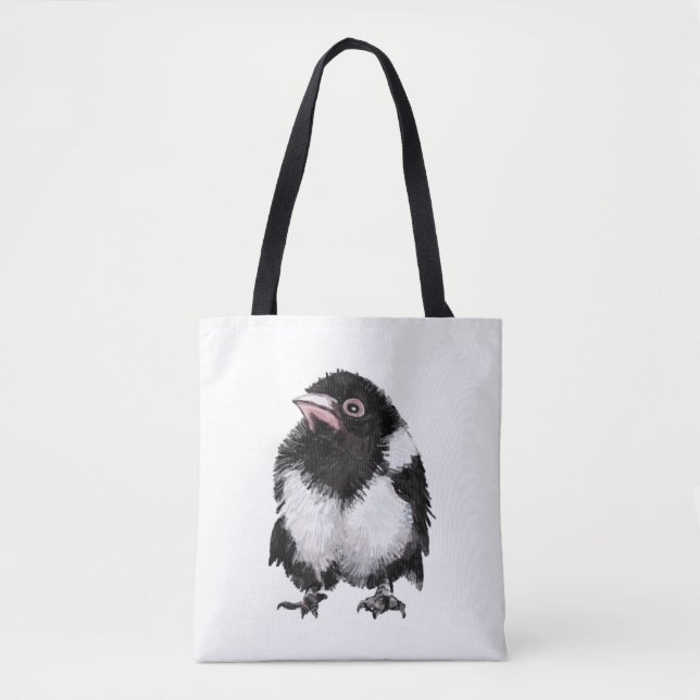 Little magpie  tote bag (Front)