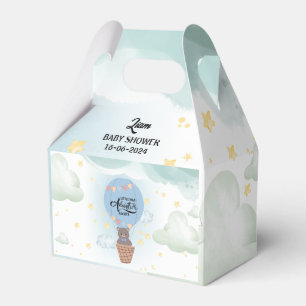 little man adventure awaits bear baby shower favor boxes