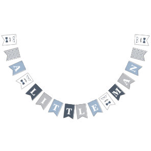 Little Man Baby Shower Banner