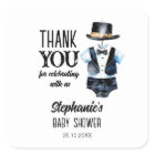 Little man baby shower black tuxedo favor