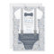 Little Man Baby Shower Invitation, Navy Blue, Gray