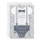 Little Man Baby Shower Invitation, Navy Blue, Gray