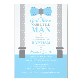 baby baptism invitation