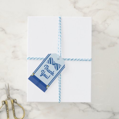 Little Man Boys 1st Birthday Party Gift Tags