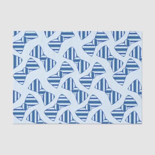 Little Man Boy's 1st Birthday Party Tissue Paper (Front)