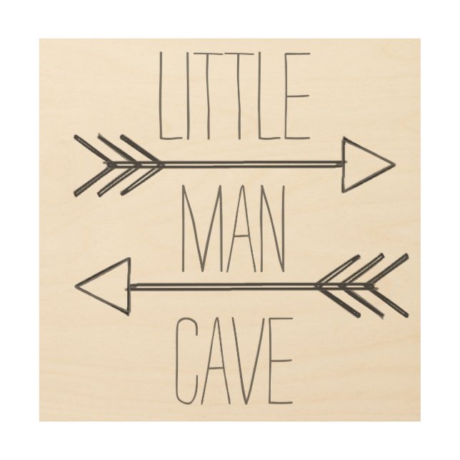 little man cave sign (Front)