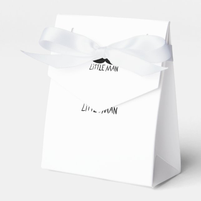 Little Man Favor Boxes (Front Side)
