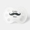 Little Man Mustache Baby Pacifier