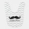 Little Man Mustache Chevron Cute Boys