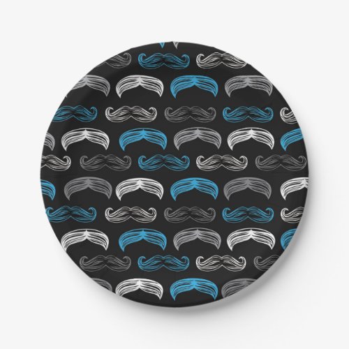 Little Man  Mustache _ Party _ Paper Plates