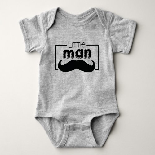 Little Man _ Onsie Baby Bodysuit