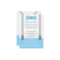 Little Man Thank You Card, Baby Blue, Gray