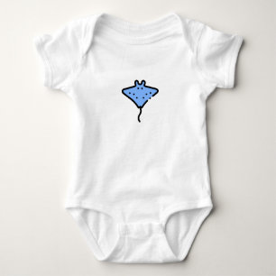Little Manta Ray Baby Bodysuit