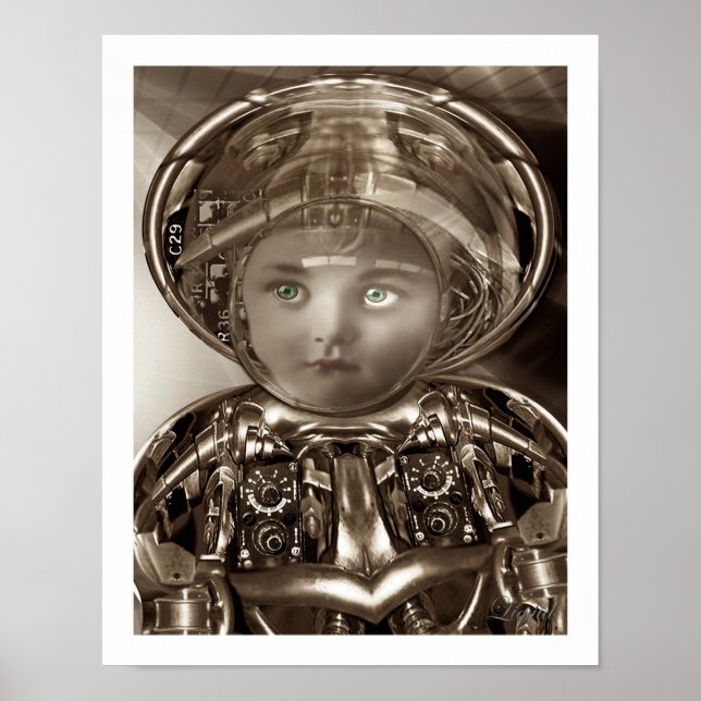 Little Marrie Cyborg Poster (Front)