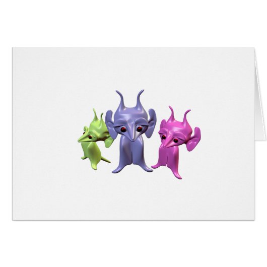 Little Martians Cards (Front Horizontal)