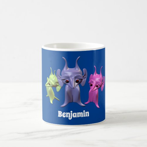 Little Martians personalized for children Coffee Mug