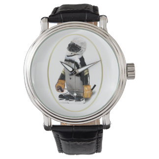 Little Mascot Hockey Player Penguin Watch