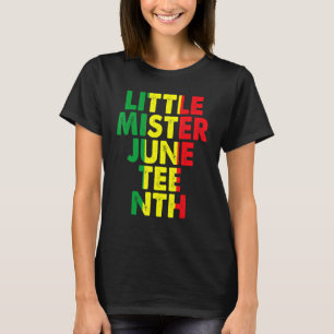 Little Master Juneteenth Women Liberation Day T-Shirt