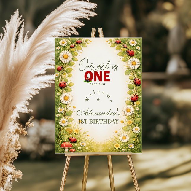 Little Meadow Lady Turns One Foam Board (Creator Uploaded)