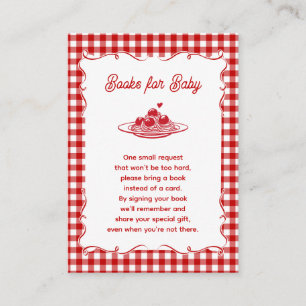 Little Meatball Books for Baby  Enclosure Card