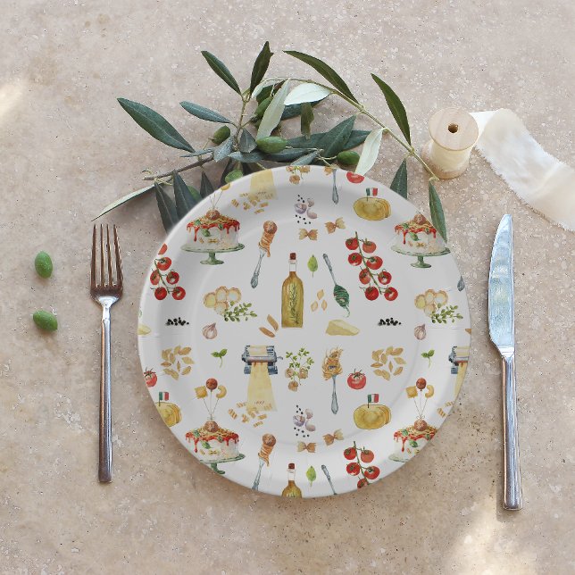 Little Meatball | Holy Ravioli Birthday Party Paper Plates (Creator Uploaded)