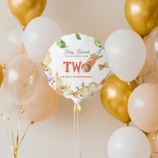 Little Meatball | Holy Ravioli Second Birthday Balloon