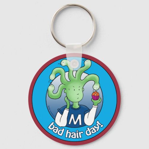 Little Medusa Bad Hair Day Keychain