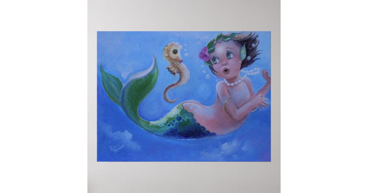 the little mermaid seahorse