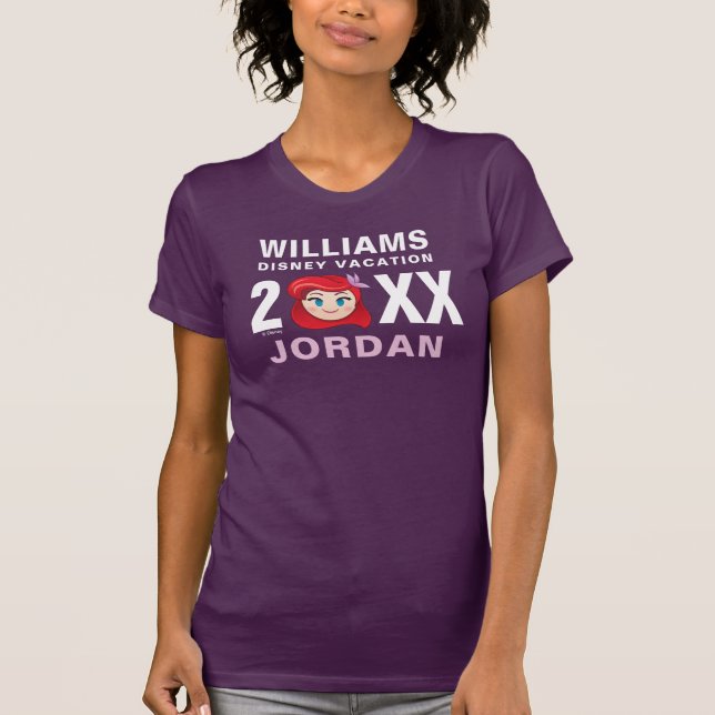Little Mermaid | Ariel - Family Vacation & Year T-Shirt (Front)