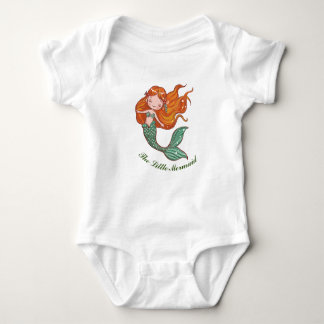  Little Mermaid Baby Bodysuit