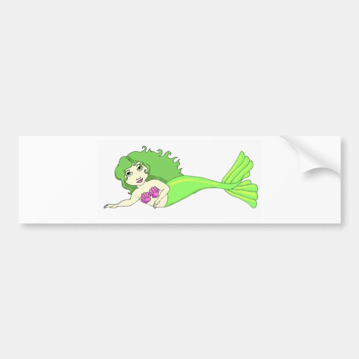 Little Mermaid Bumper Sticker