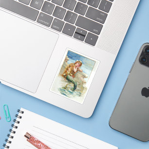 Little Mermaid, by Hans Christian Andersen (1805-1 Sticker