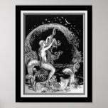"Little Mermaid" ca. 1920s -Ida Rentoul Outhwaite Poster<br><div class="desc">Vintage Little Mermaid Illustration by Ida Rentoul Outhwaite. Available in 11x14,  12x16,  and 16x20</div>