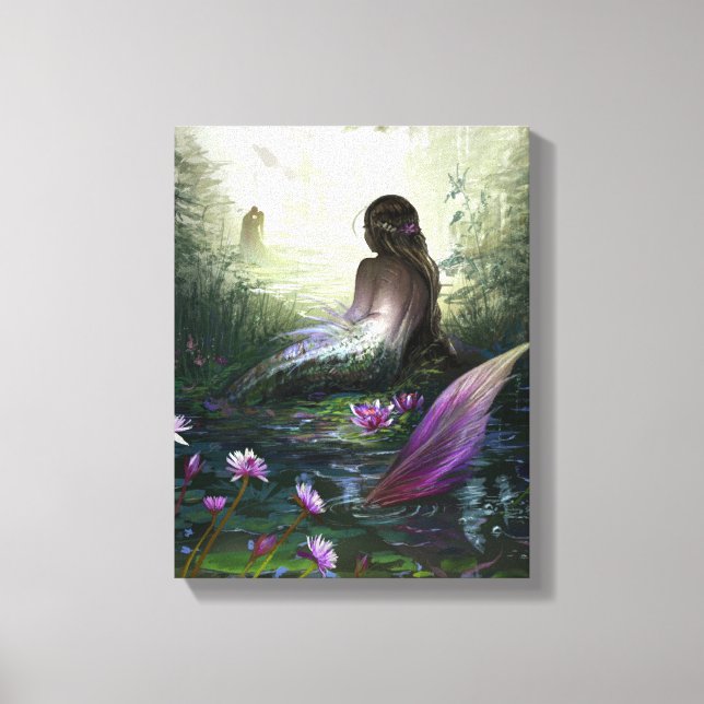 Little Mermaid Canvas Print (Front)