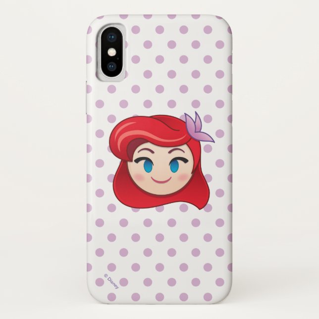 Little Mermaid Emoji | Princess Ariel Case-Mate iPhone Case (Back)