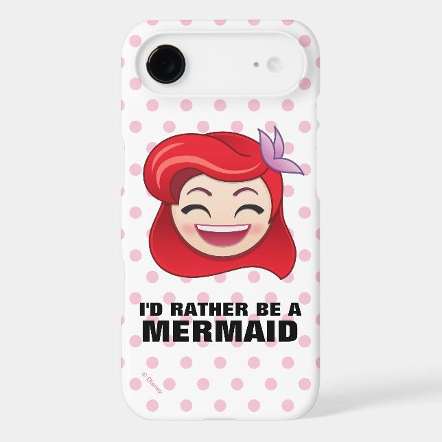 Little Mermaid Emoji | Princess Ariel - Happy Case-Mate iPhone Case (Back)
