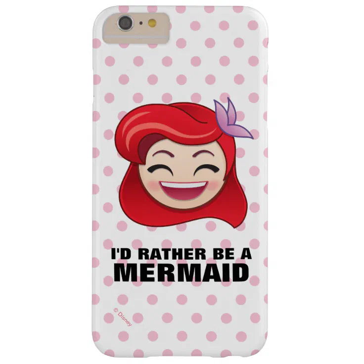 Little Mermaid Emoji Princess Ariel Happy Case Mate Iphone Case Zazzle