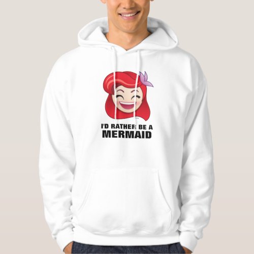 Little Mermaid Emoji  Princess Ariel _ Happy Hoodie