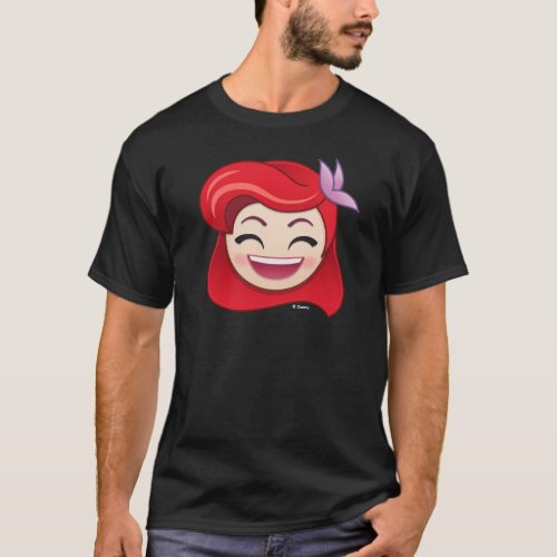 Little Mermaid Emoji  Princess Ariel _ Happy T_Shirt