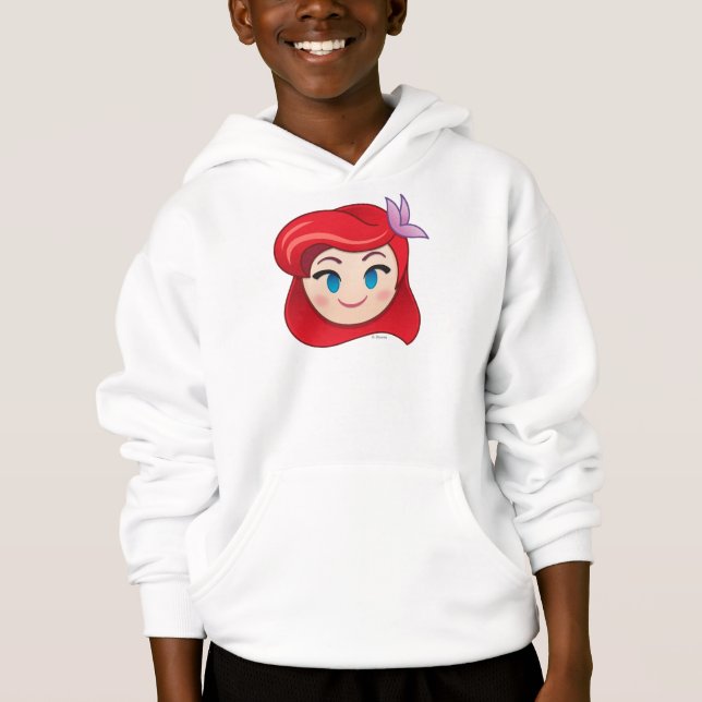 Little Mermaid Emoji | Princess Ariel Hoodie (Front)