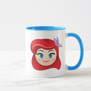 Little Mermaid Emoji   Princess Ariel Mug