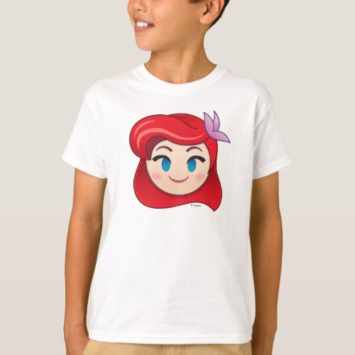 Little Mermaid Emoji  Princess Ariel T_Shirt