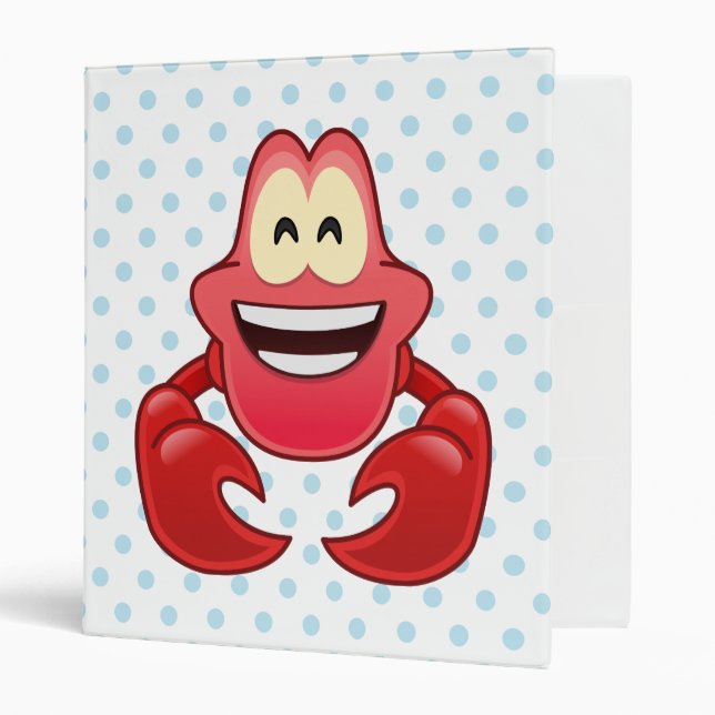 Little Mermaid Emoji | Sebastian Binder (Front/Inside)